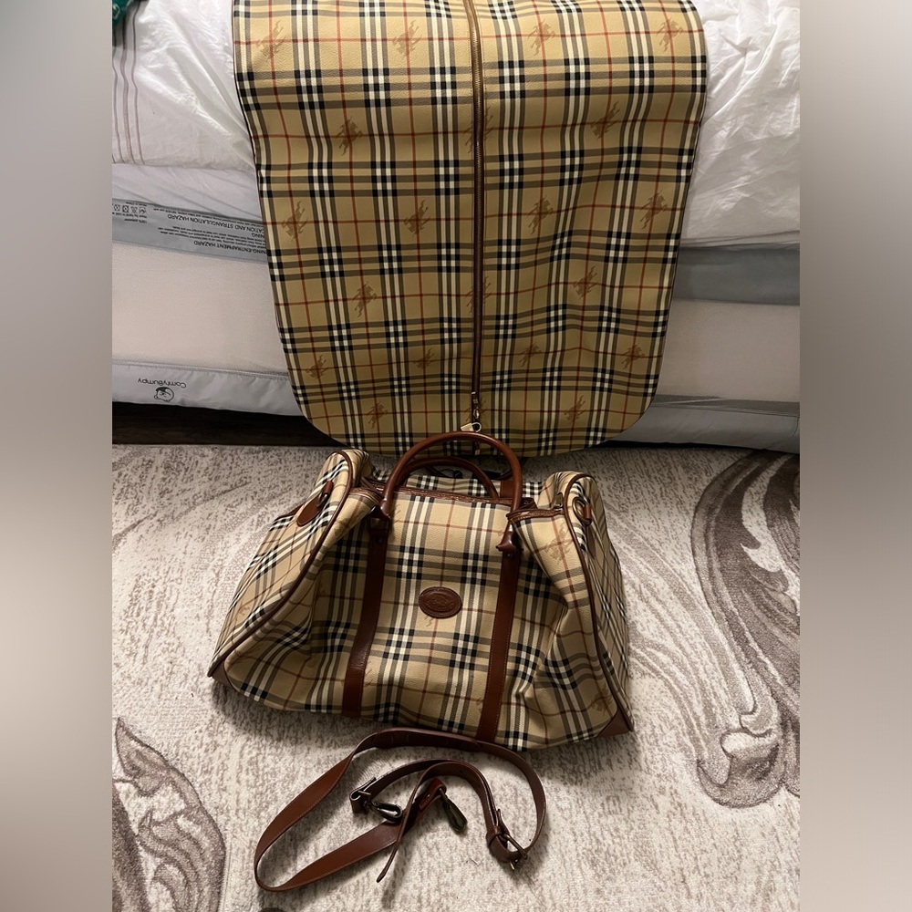 Burberry vintage monogram Travel Bag